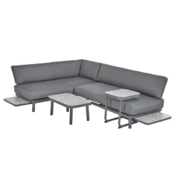 Heba Grey Metal Garden Corner Sofa Set 15 Heba Grey Metal Garden Corner Sofa Set -Cheap Grove Sanctuary Store 14005702 1465022704651529