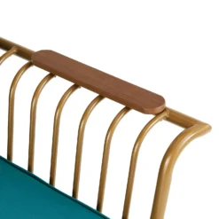 Omari Metal Garden Sofa Set - Teal & Gold 18 Omari Metal Garden Sofa Set - Teal & Gold -Cheap Grove Sanctuary Store 14005703 1125022638254731