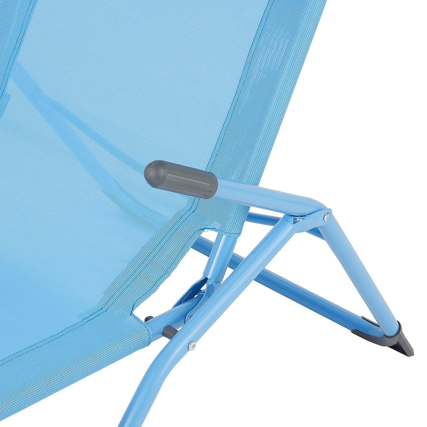 Siesta Sun Lounger - Blue 4 Siesta Sun Lounger - Blue - Image 4