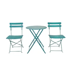 Millie Metal Bistro Set - Green -Cheap Grove Sanctuary Store 14005782 6135018249521962