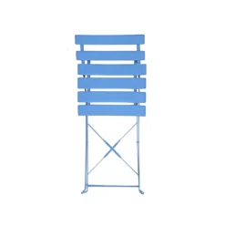 Millie Metal Bistro Set - Blue -Cheap Grove Sanctuary Store 14005783 2055018249978976