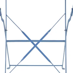 Millie Metal Bistro Set - Blue -Cheap Grove Sanctuary Store 14005783 8755018249714757