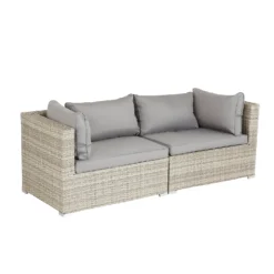 Cairo Grey Rattan Effect Garden Sofa Set 13 Cairo Grey Rattan Effect Garden Sofa Set -Cheap Grove Sanctuary Store 14005786 1555022102946530