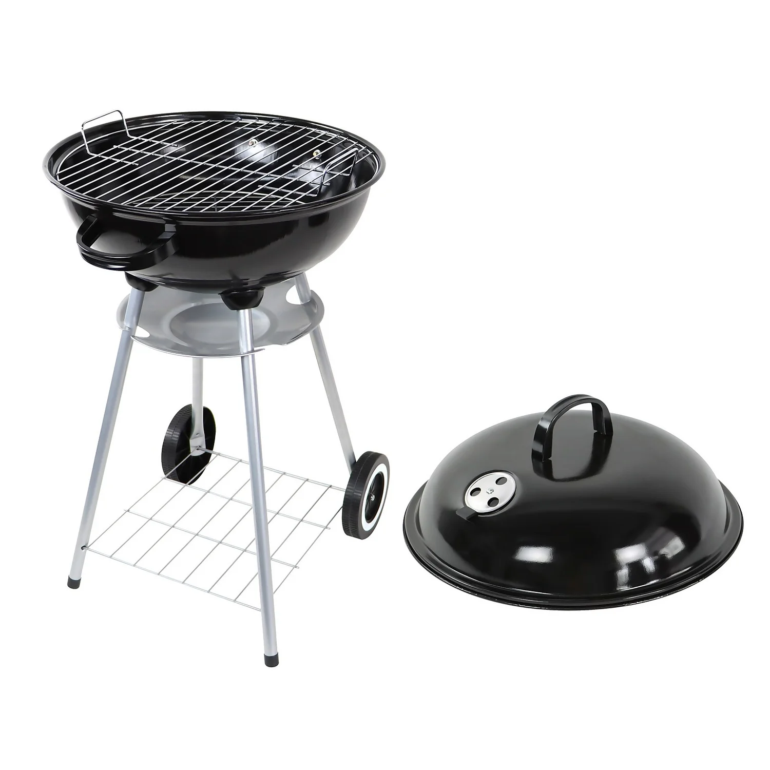 Texas 43cm Kettle Charcoal BBQ 3 Texas 43cm Kettle Charcoal BBQ - Image 3