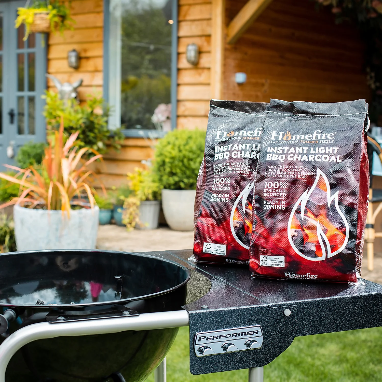 Homefire 2 Pack Instant Light Charcoal Bags 2 Homefire 2 Pack Instant Light Charcoal Bags - Image 2
