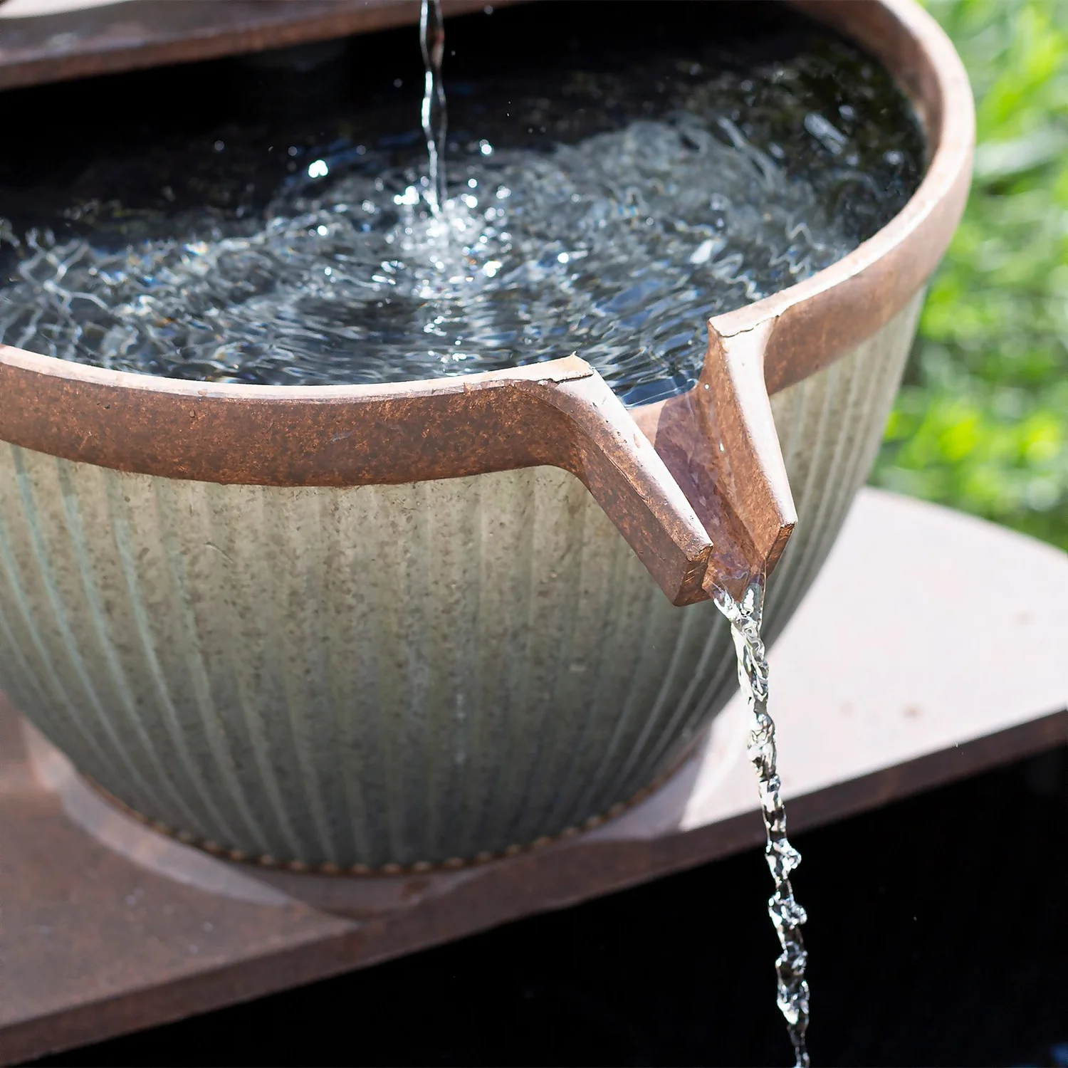 Stylish Fountain Irondale Pours Water Feature 9 Stylish Fountain Irondale Pours Water Feature - Image 9