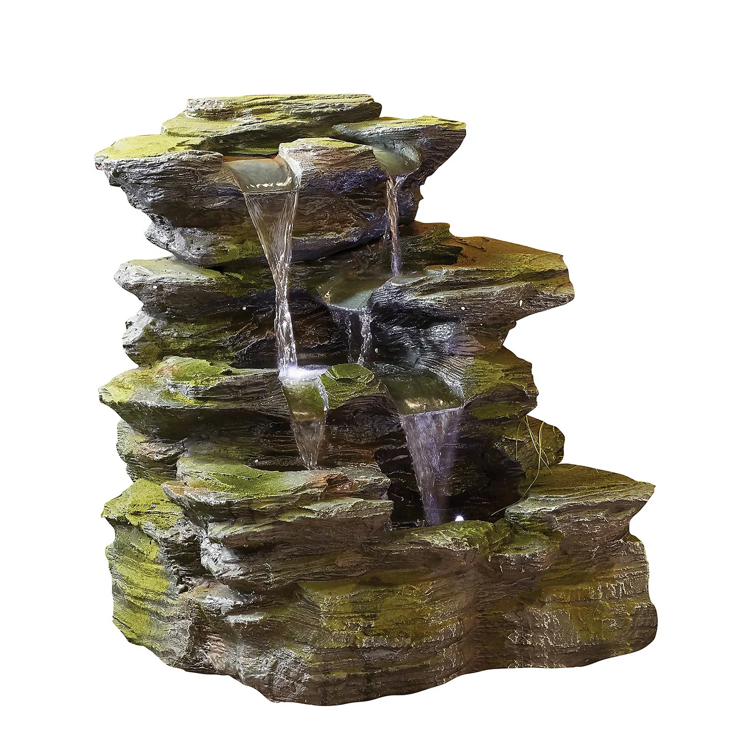 Stylish Fountain Como Springs Water Feature With LEDs 1 Stylish Fountain Como Springs Water Feature With LEDs