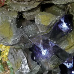 Stylish Fountain Como Springs Water Feature With LEDs 8 Stylish Fountain Como Springs Water Feature With LEDs -Cheap Grove Sanctuary Store 14519356 5765047822618188