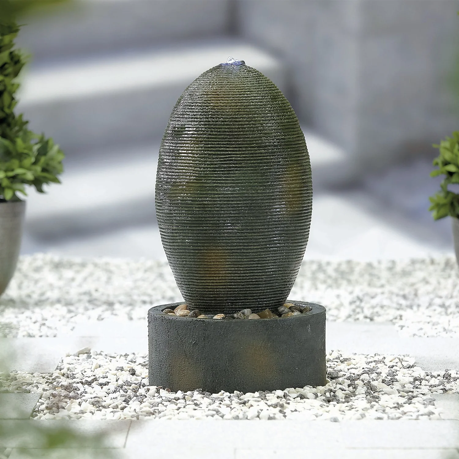 Stylish Fountain Petite Ripple Water Feature With LEDs 2 Stylish Fountain Petite Ripple Water Feature With LEDs - Image 2