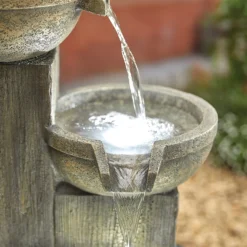 Stylish Fountain Ash Columns Water Feature With LEDs 8 Stylish Fountain Ash Columns Water Feature With LEDs -Cheap Grove Sanctuary Store 14519359 2355047822573173