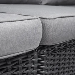 Keter California 2 Seater Outdoor Balcony Garden Furniture Chaise Lounge - Graphite With Grey Cushions 11 Keter California 2 Seater Outdoor Balcony Garden Furniture Chaise Lounge - Graphite With Grey Cushions -Cheap Grove Sanctuary Store 14539590 8855041802353971